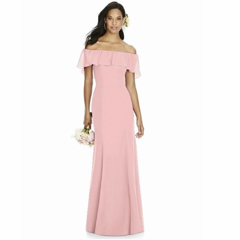 Social Bridesmaids Blush Pink Dress
